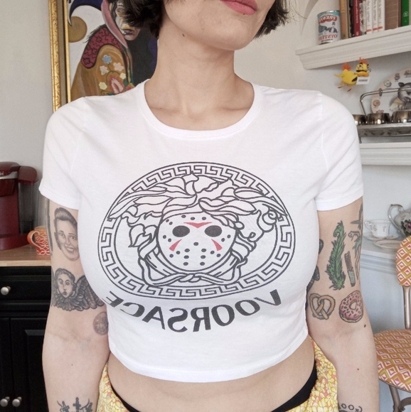 Tops - Voorsace Crop T Shirt Medium/Large